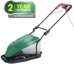 Qualcast - Corded Hover With Mulch And Collect Mower - 1800W